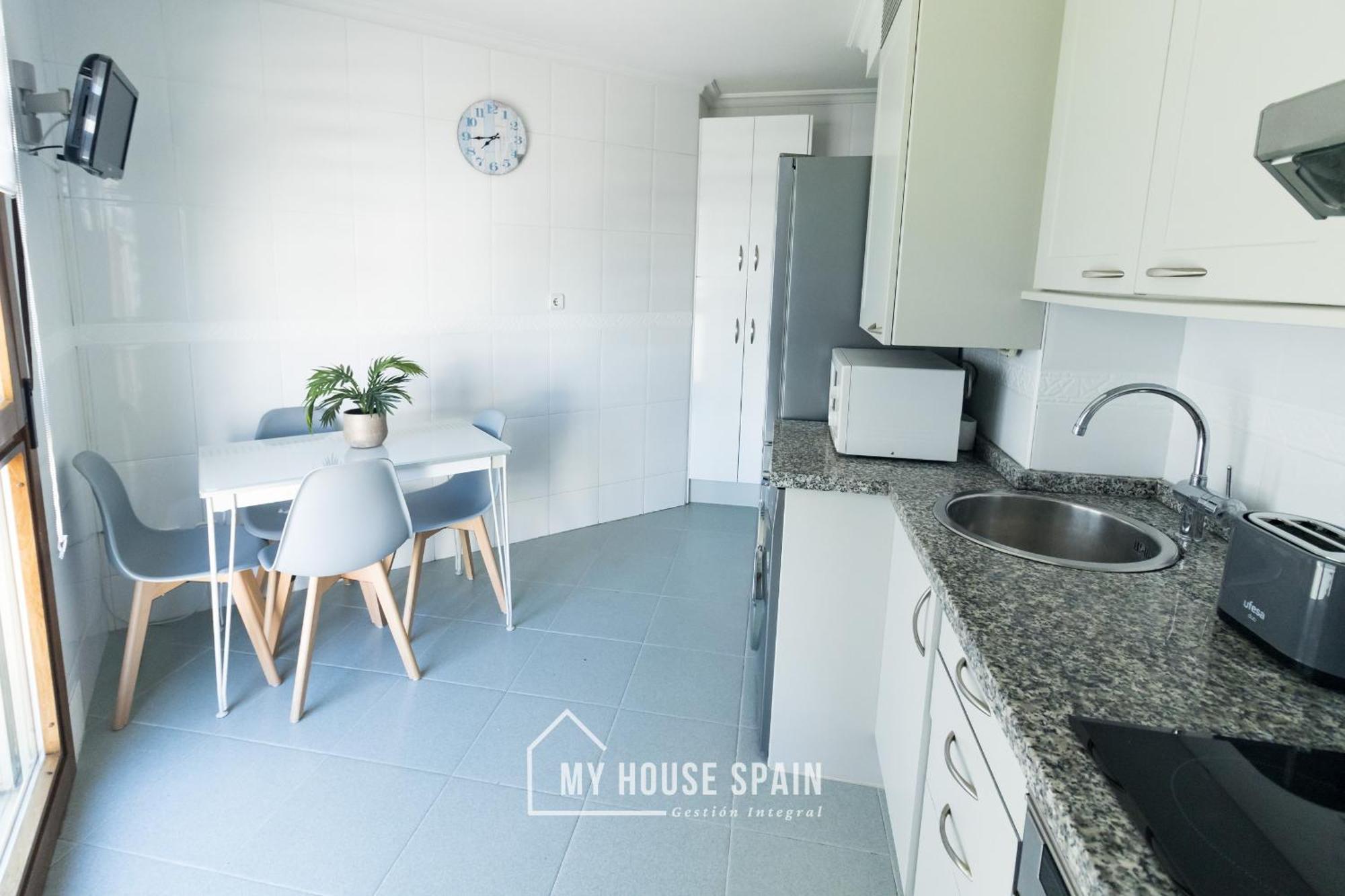 Myhousespain - Playa De Poniente, Con Vistas Al Mar Y Parking Gratuito Gijón Exterior foto